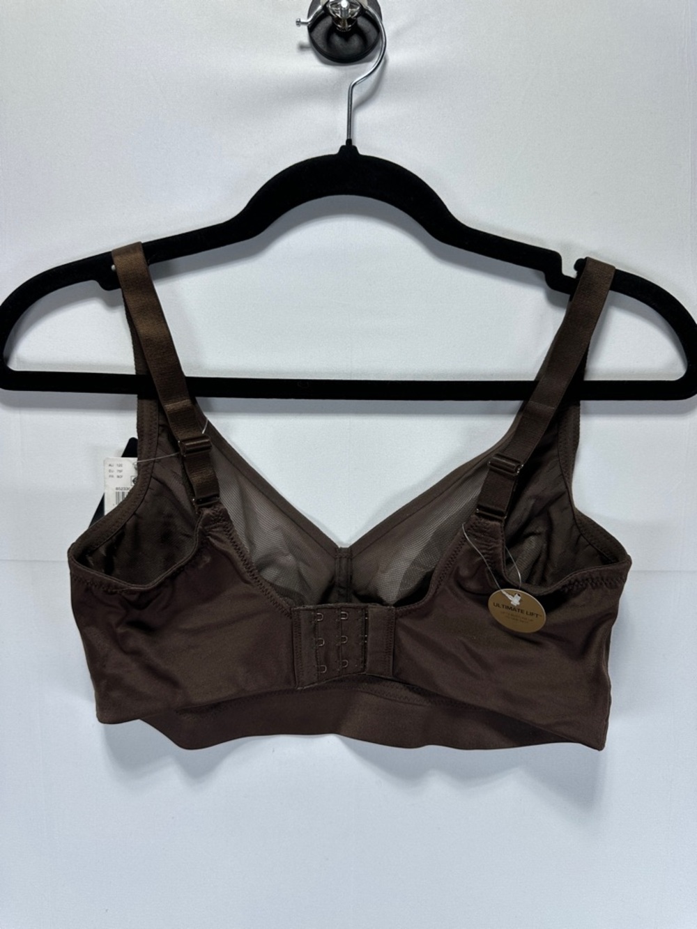 Wacoal Elevated Allure Wirefree Bra 34DDD Brown Full Coverage Soft Mesh NWT - Picture 2 of 4